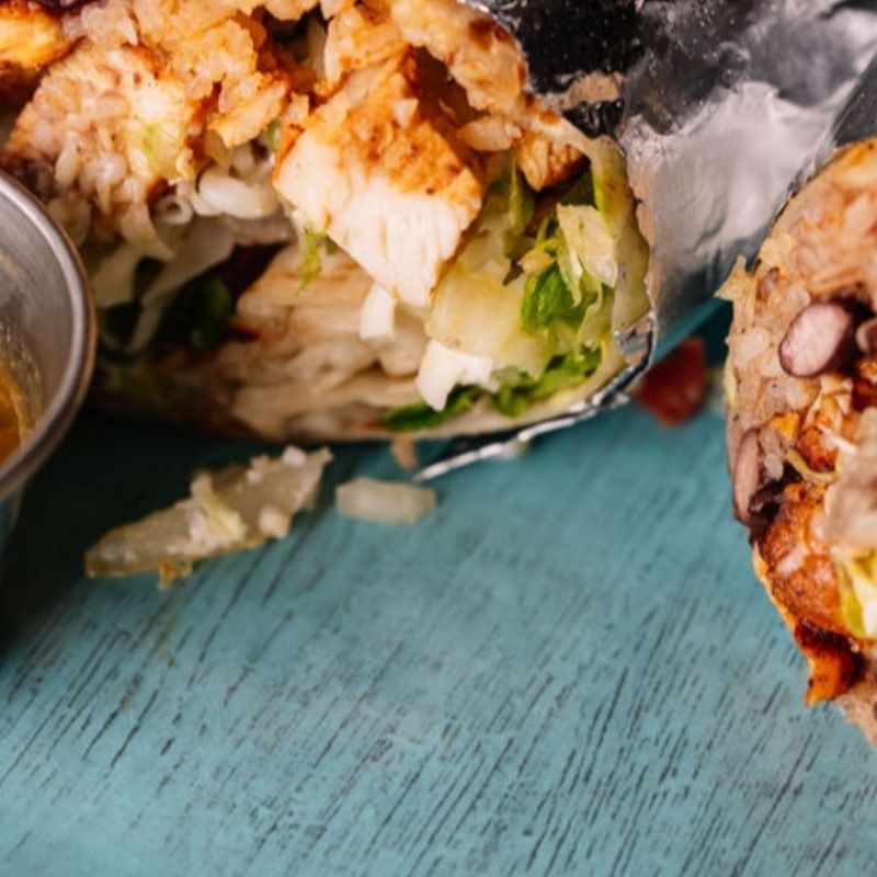 Beef Tongue Burrito.