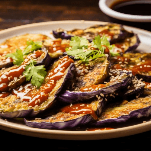 Eggplant Garlic Chili (Lunch).