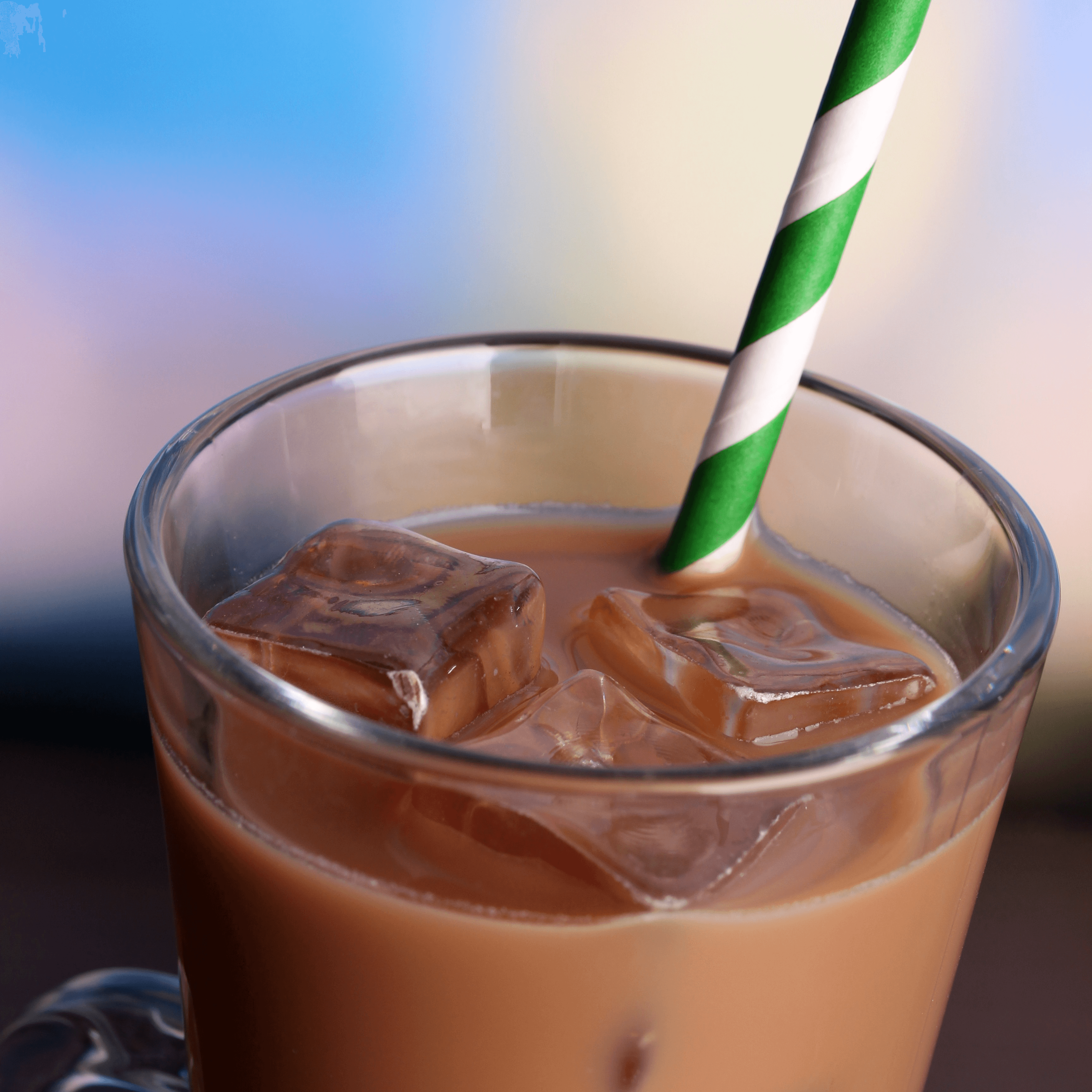 French coffee with milk.