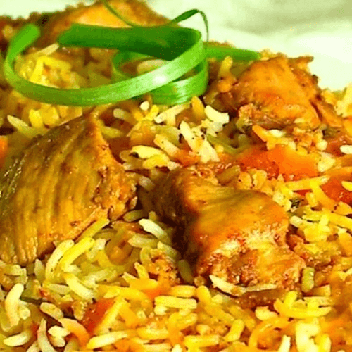 Chicken Biryani.