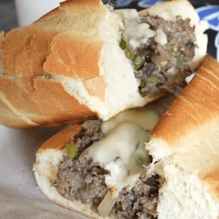 Philly Cheesesteak Sub.