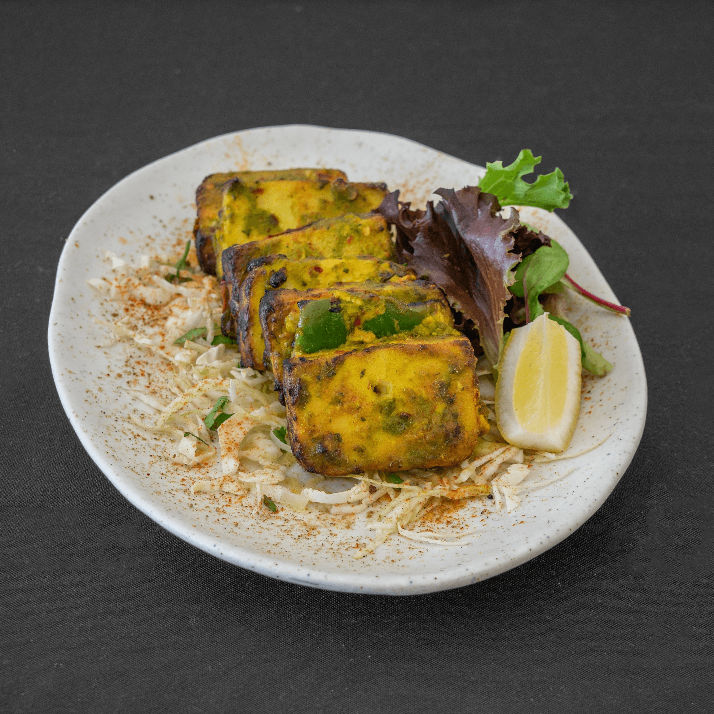 Pudina Paneer Tikka.