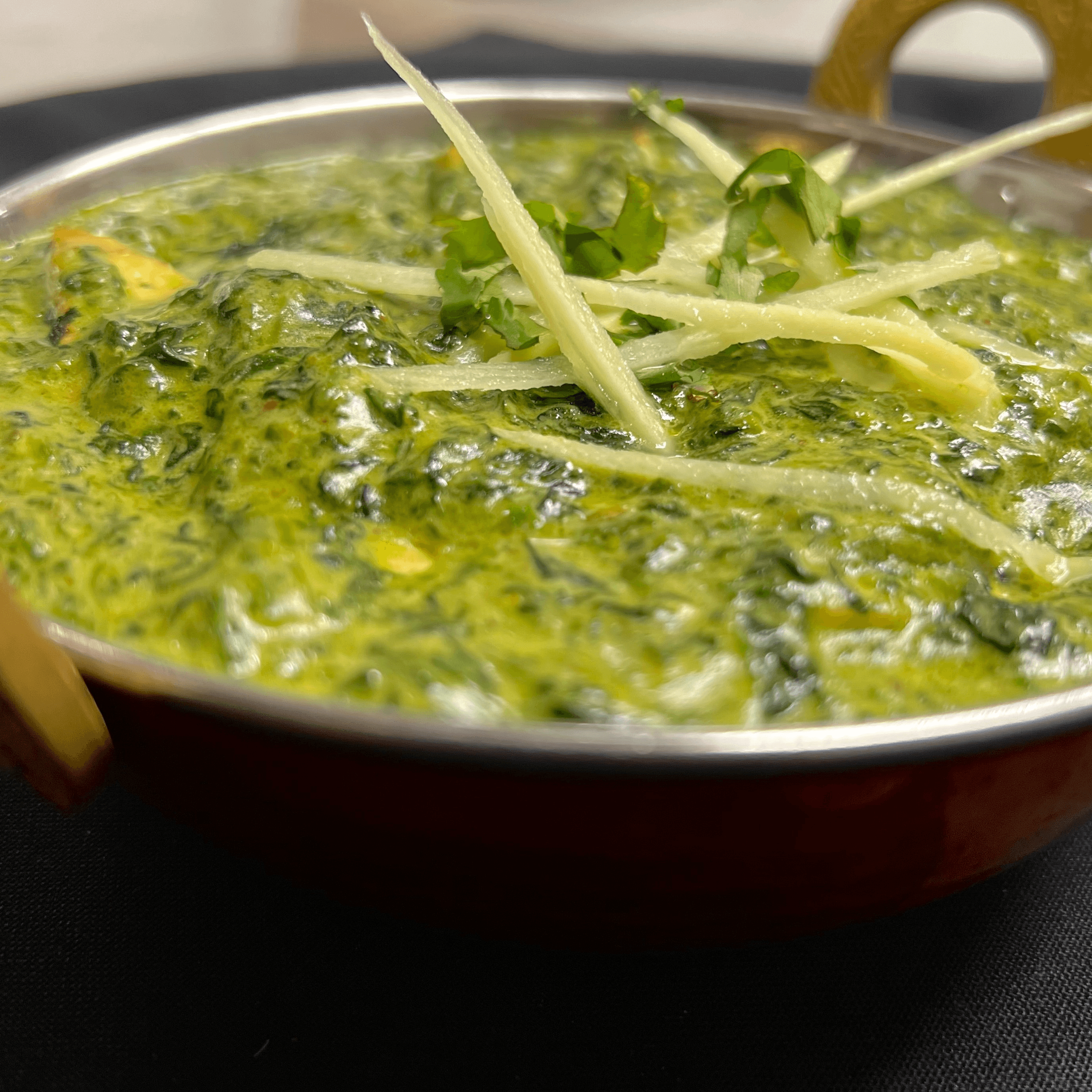 Aloo (Potato) Saag (Spinach) (GF).