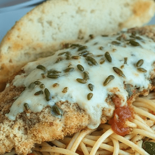 Pollo Parmigiana - Dinner.
