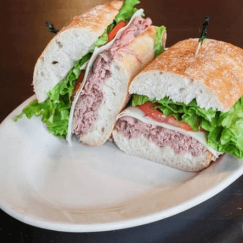 # 32 Roast Beef Deluxe Sandwich.