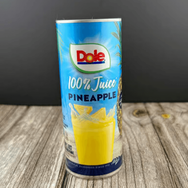 8oz Pineapple Juice.