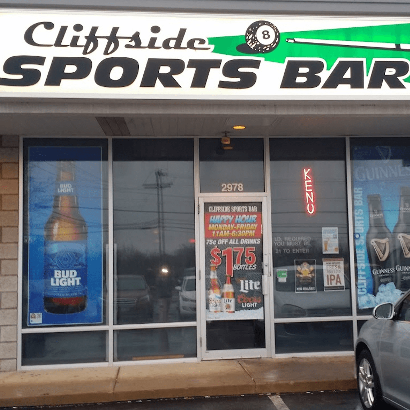 Order From Cliffside Sports Bar
