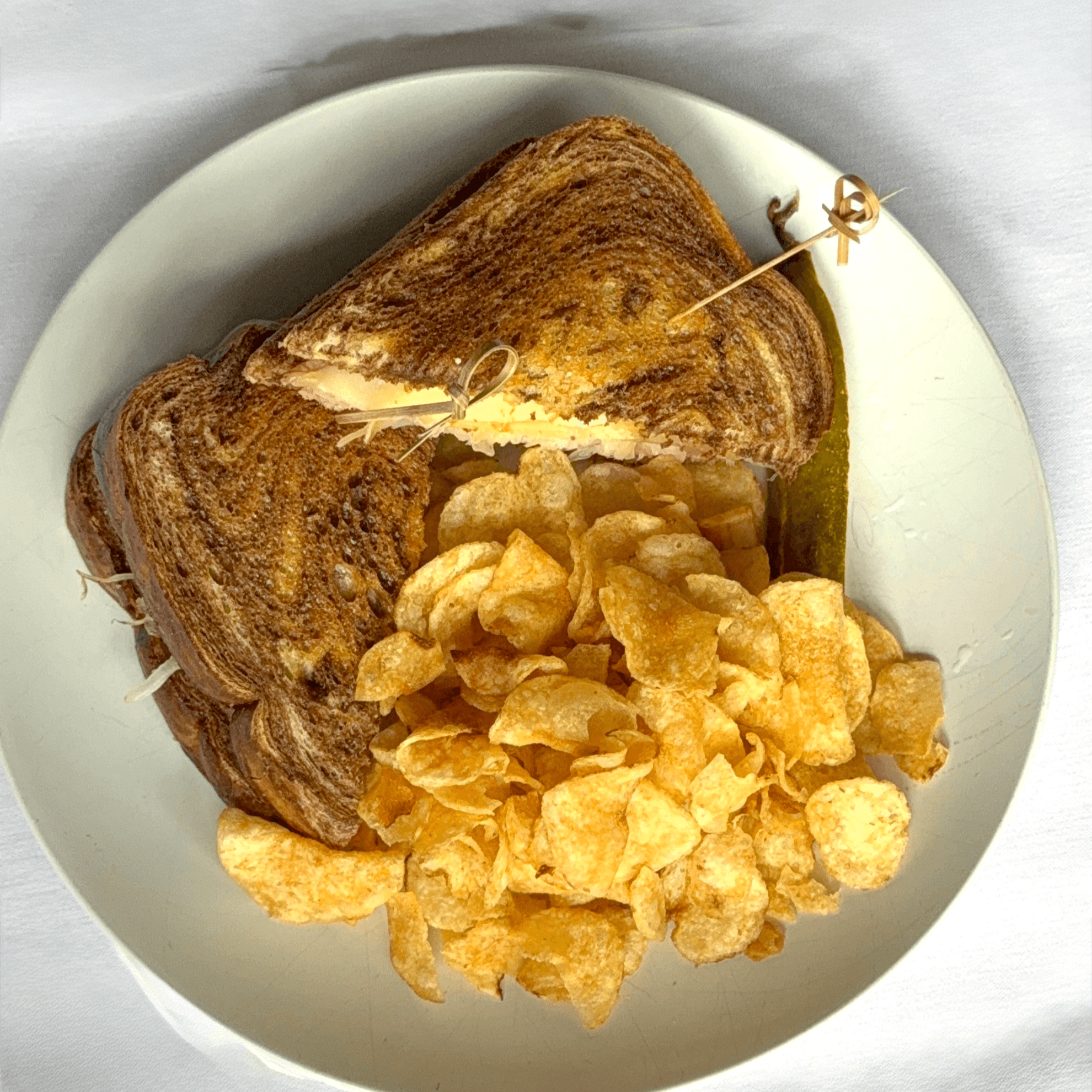 Traditional Reuben Sandwich.