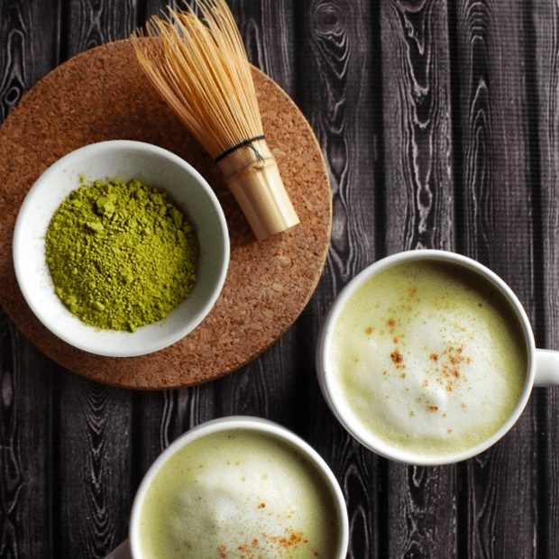 Hot Matcha Latte 熱抺茶拿鐵.