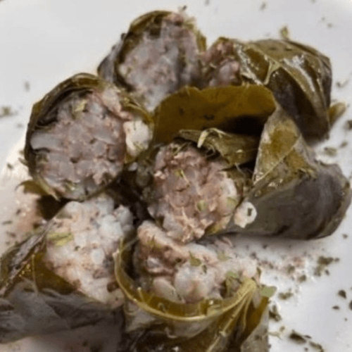 Lamb Grape Leaves.