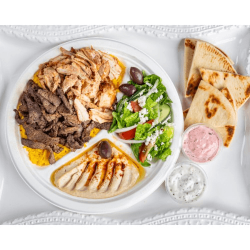 Mix Shawarma Plate.