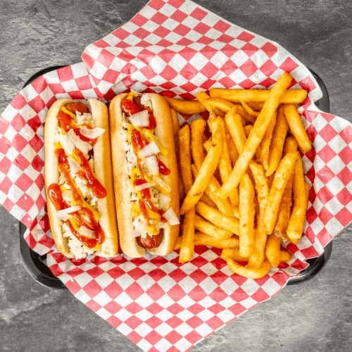Double Hot Dog Combo.
