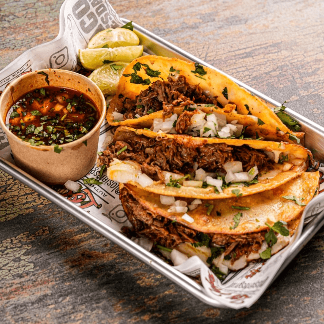 Birria Tacos.