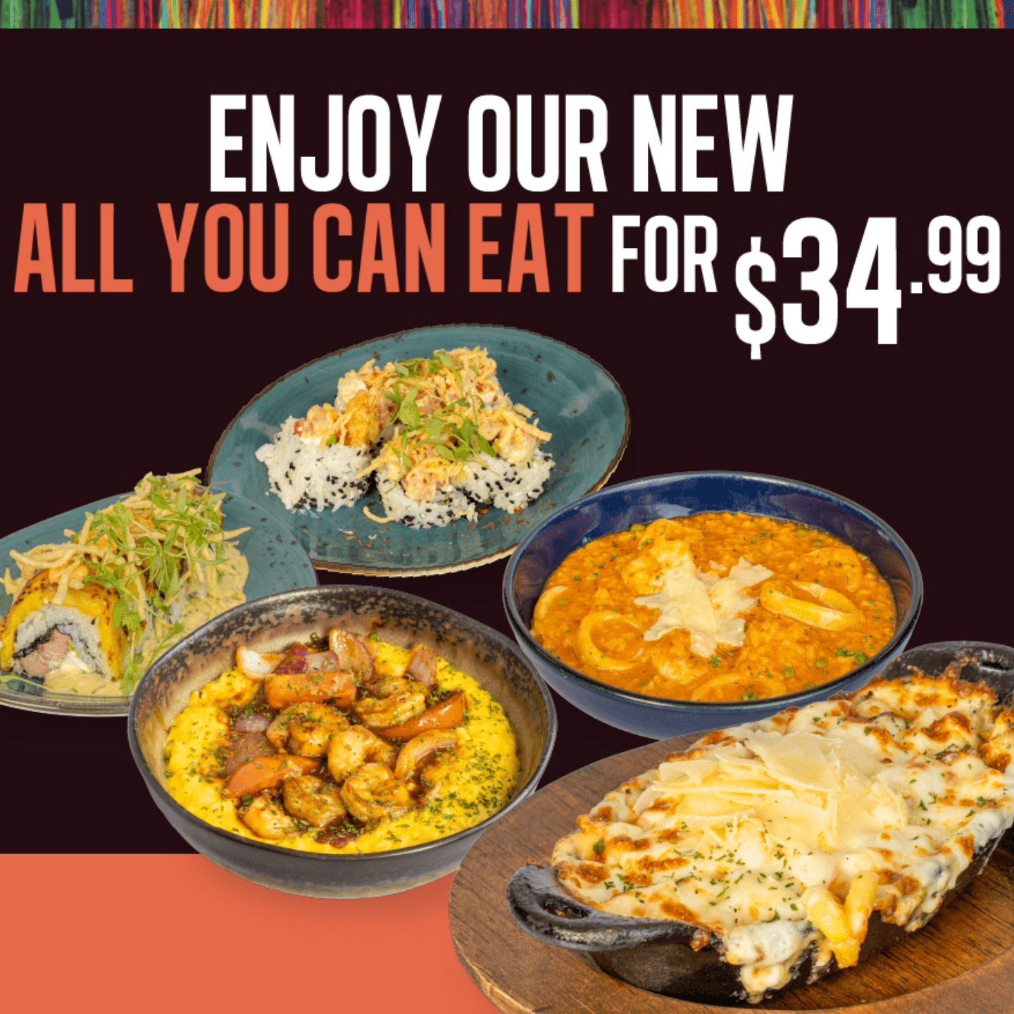 All You Can Eat Dining Experience