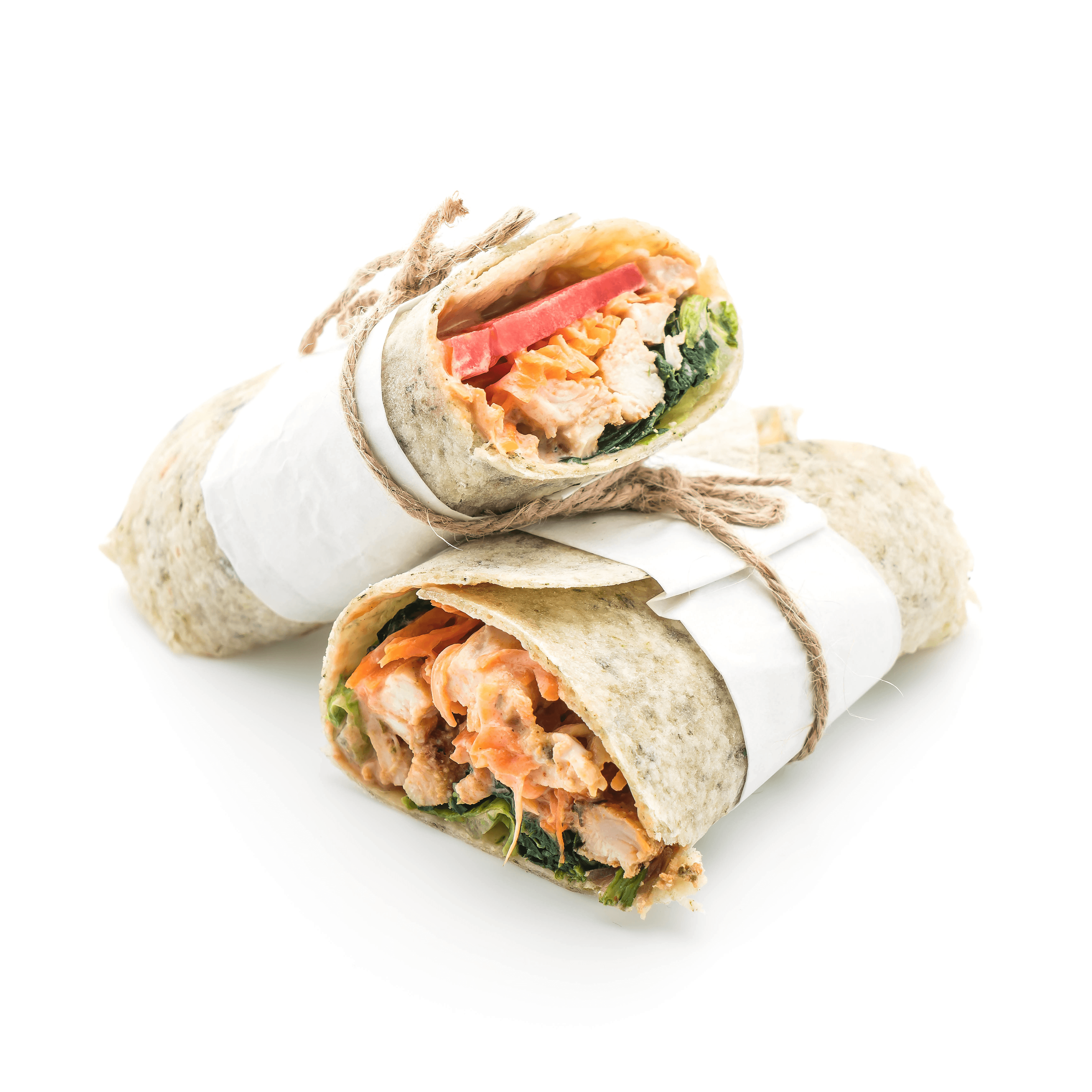 Chicken Tender Wrap.