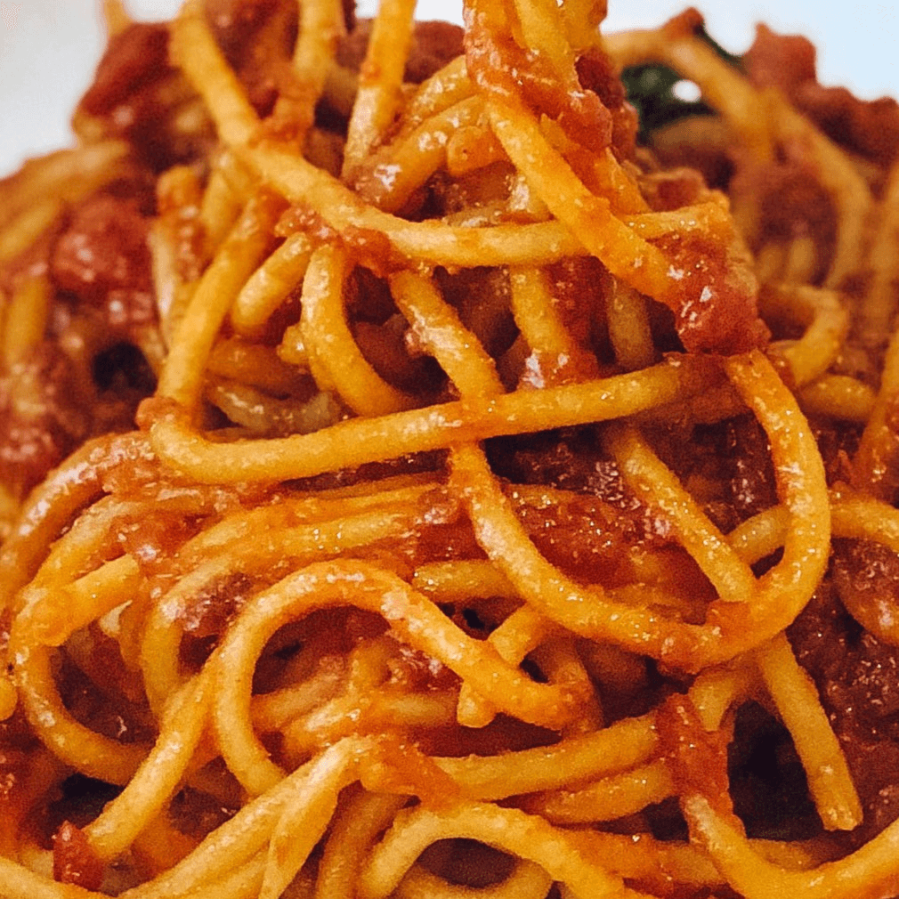 Spaghetti with Meat Sauce.