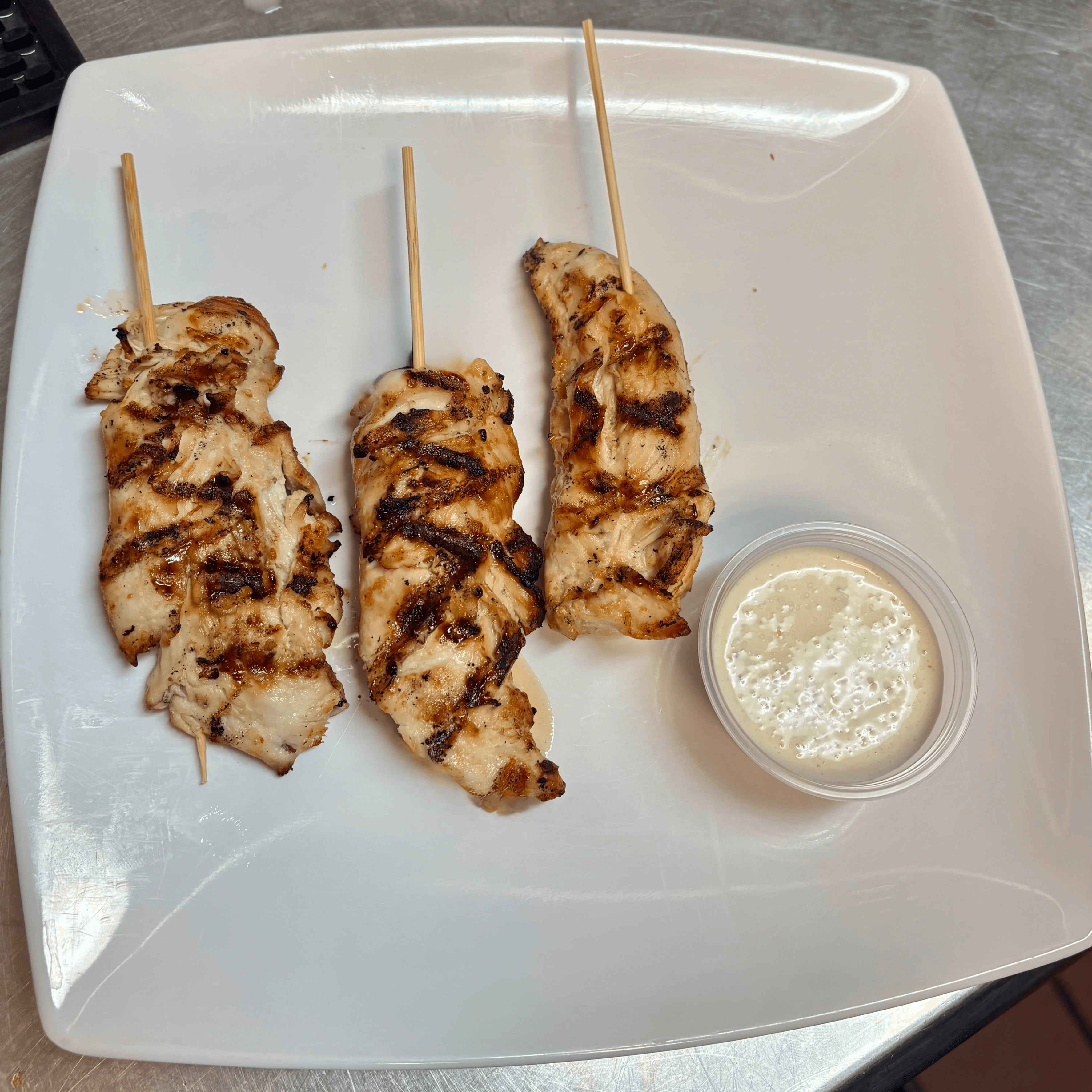 Chicken Skewers.