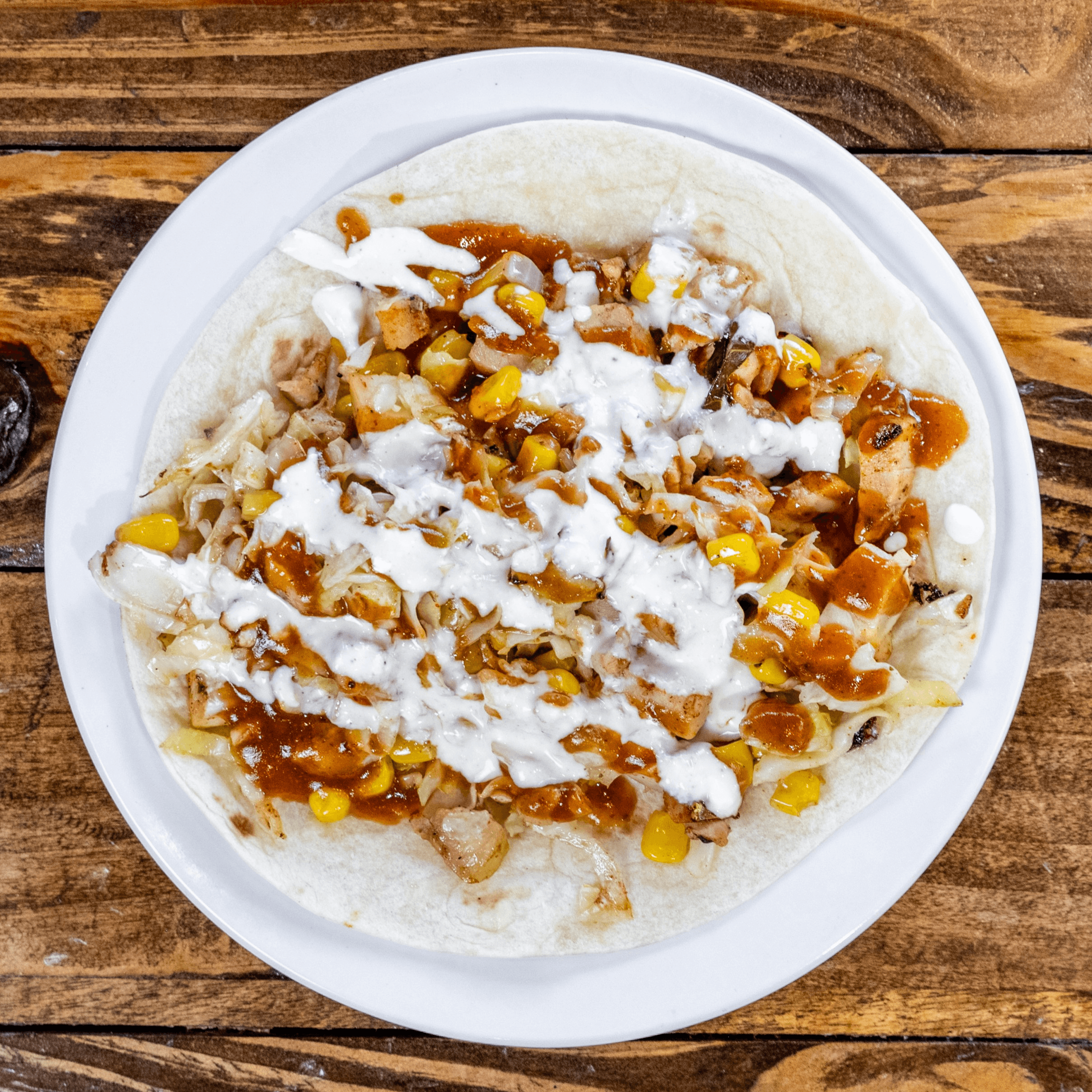 Taco - Cajun Chicken.