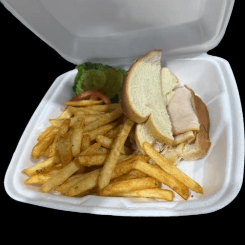 Smoked Turkey Sandwich.