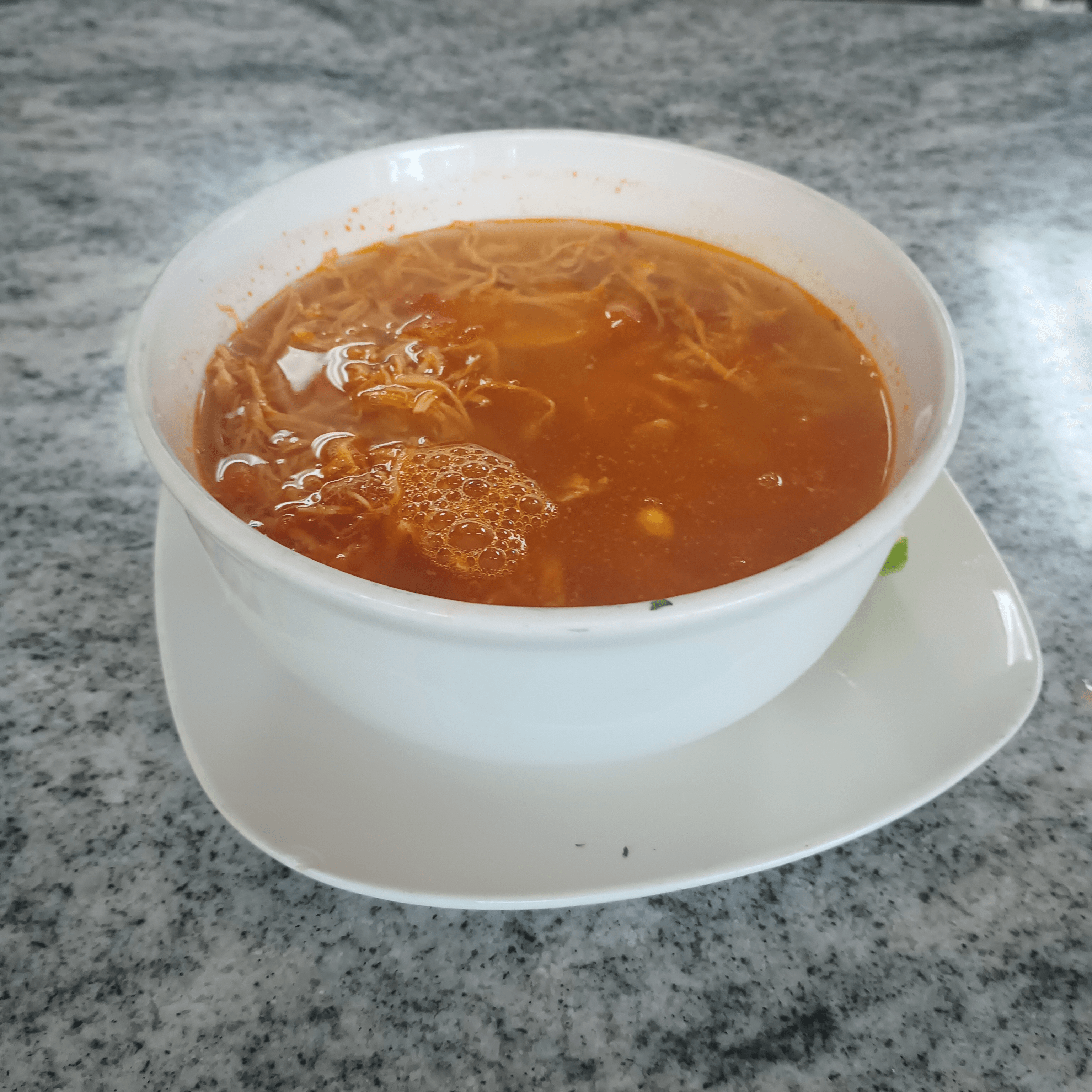 Chicken with Lime Soup.