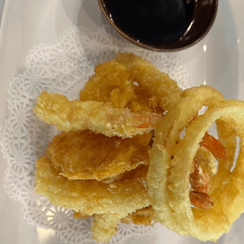 Shrimps and Vegetables Tempura ( No Rice).