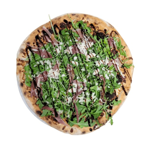 Prosciutto & Rucola Pizza.
