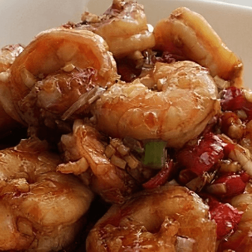 Szechuan Prawns 鱼香虾