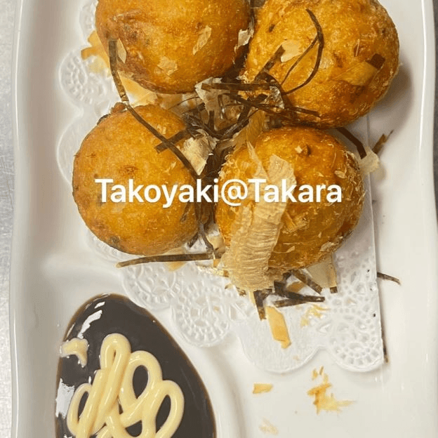 Takoyaki.