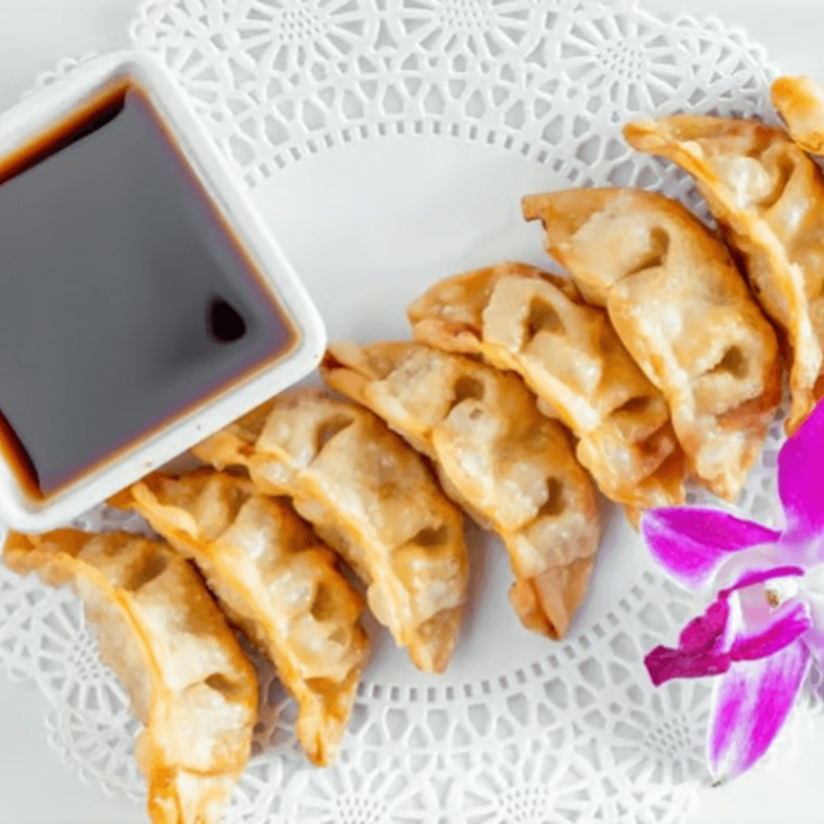 Fried or Steamed Dumplings.