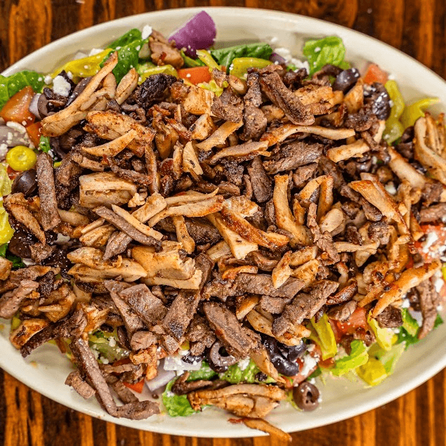 Mix Shawarma Salad.