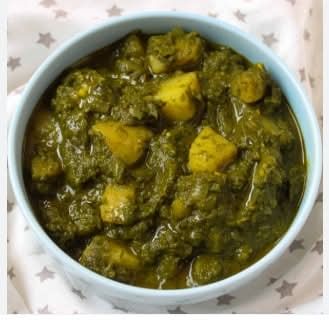 Saag Aloo.