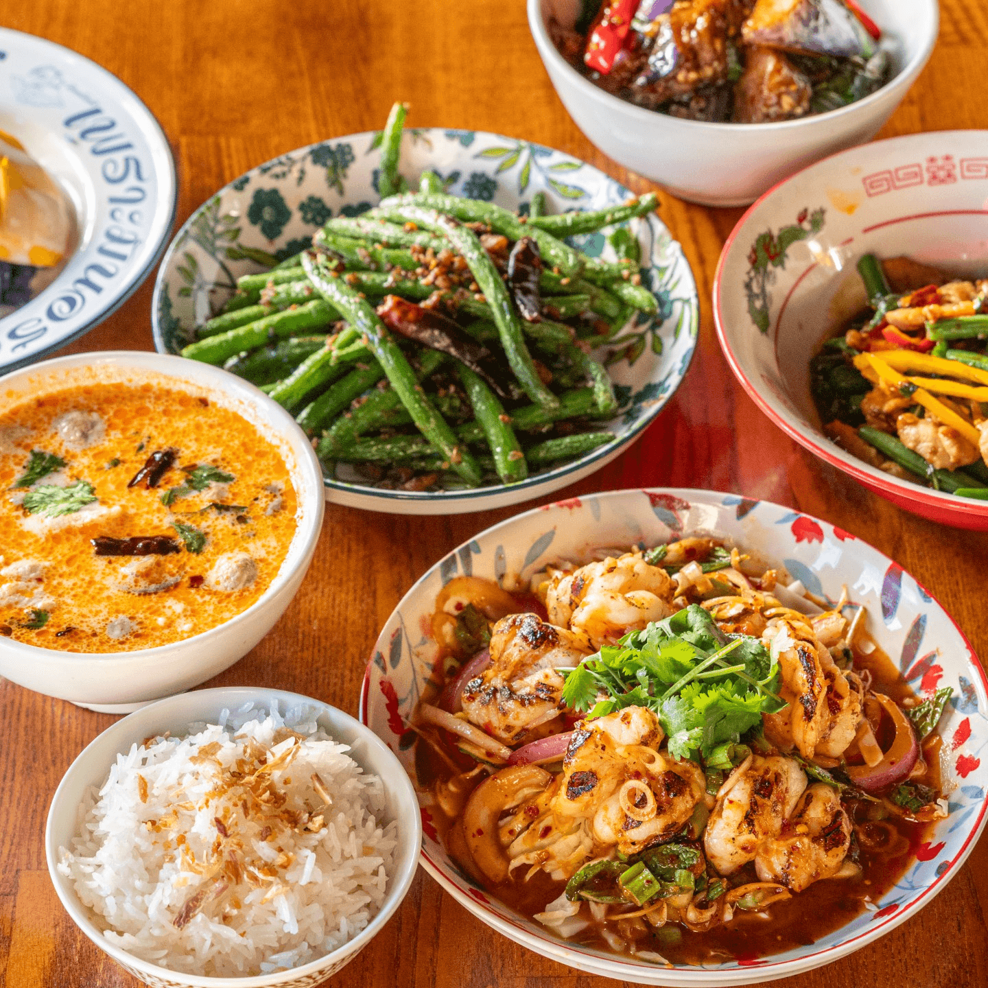 Thai Plates Made to Share!