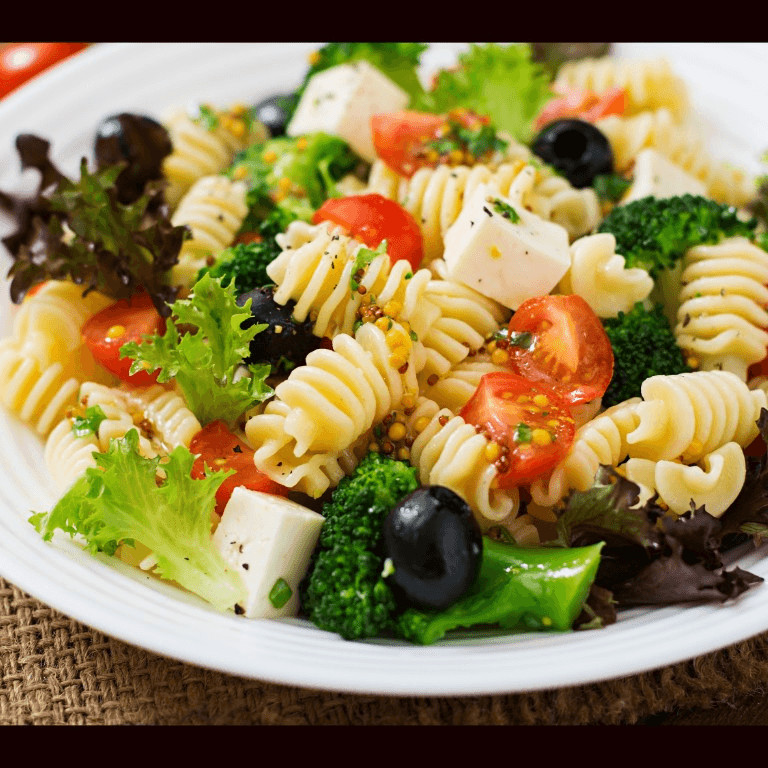 Italian Pasta Salad Tray.