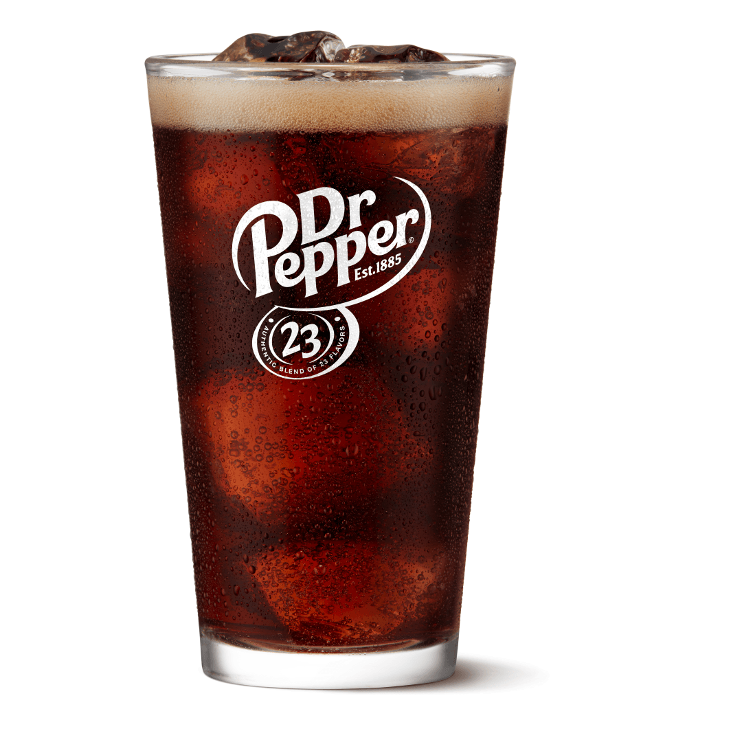 Dr Pepper Fountain Drink.