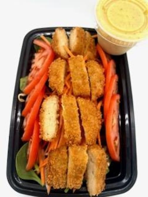 Crispy chicken salad.