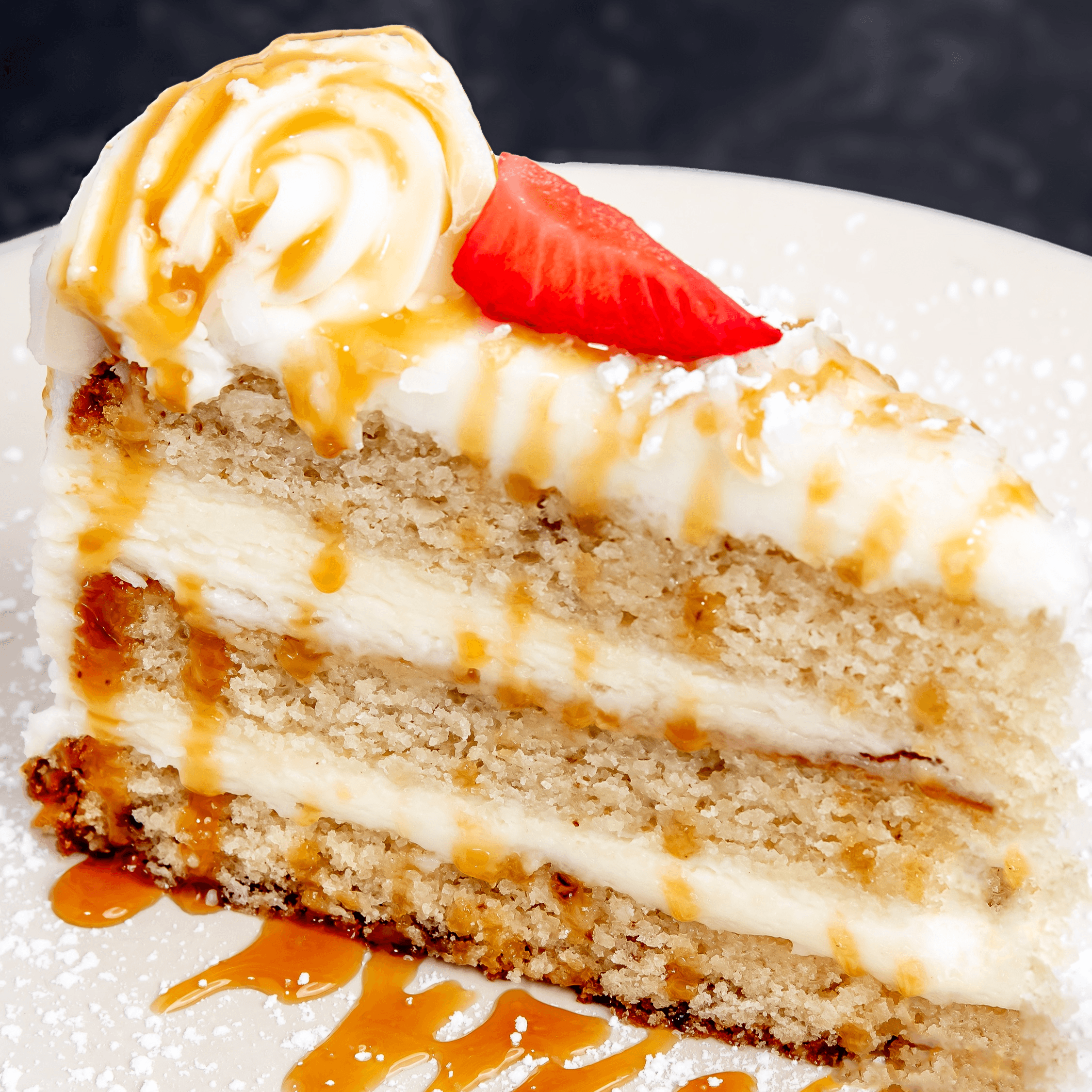 Italian Cream Cake.