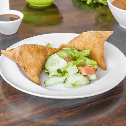 Chicken Samosas.