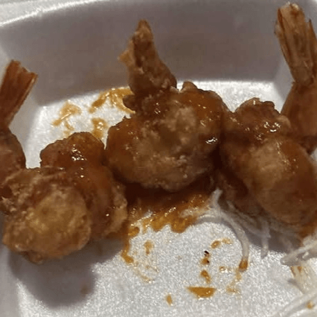 Spicy Butterfly Shrimp.