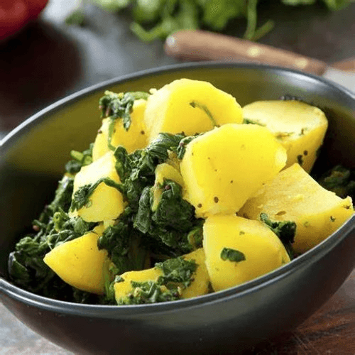 Saag Aloo.