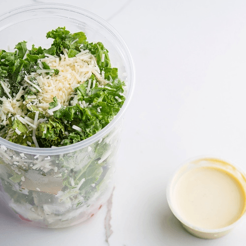 Romaine Kale Caesar Salad