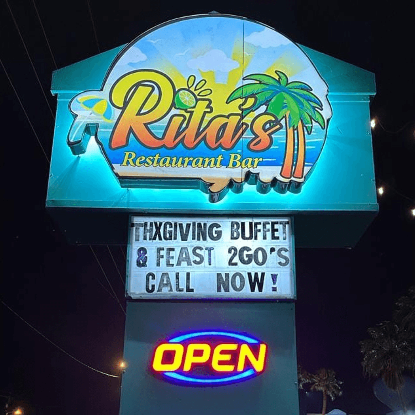 Welcome to Rita's Restaurant!
