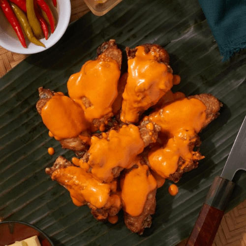 Shlap Muan (Wings) (48 Pieces).