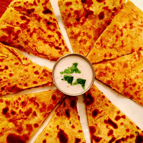 Mutton Keema Paratha