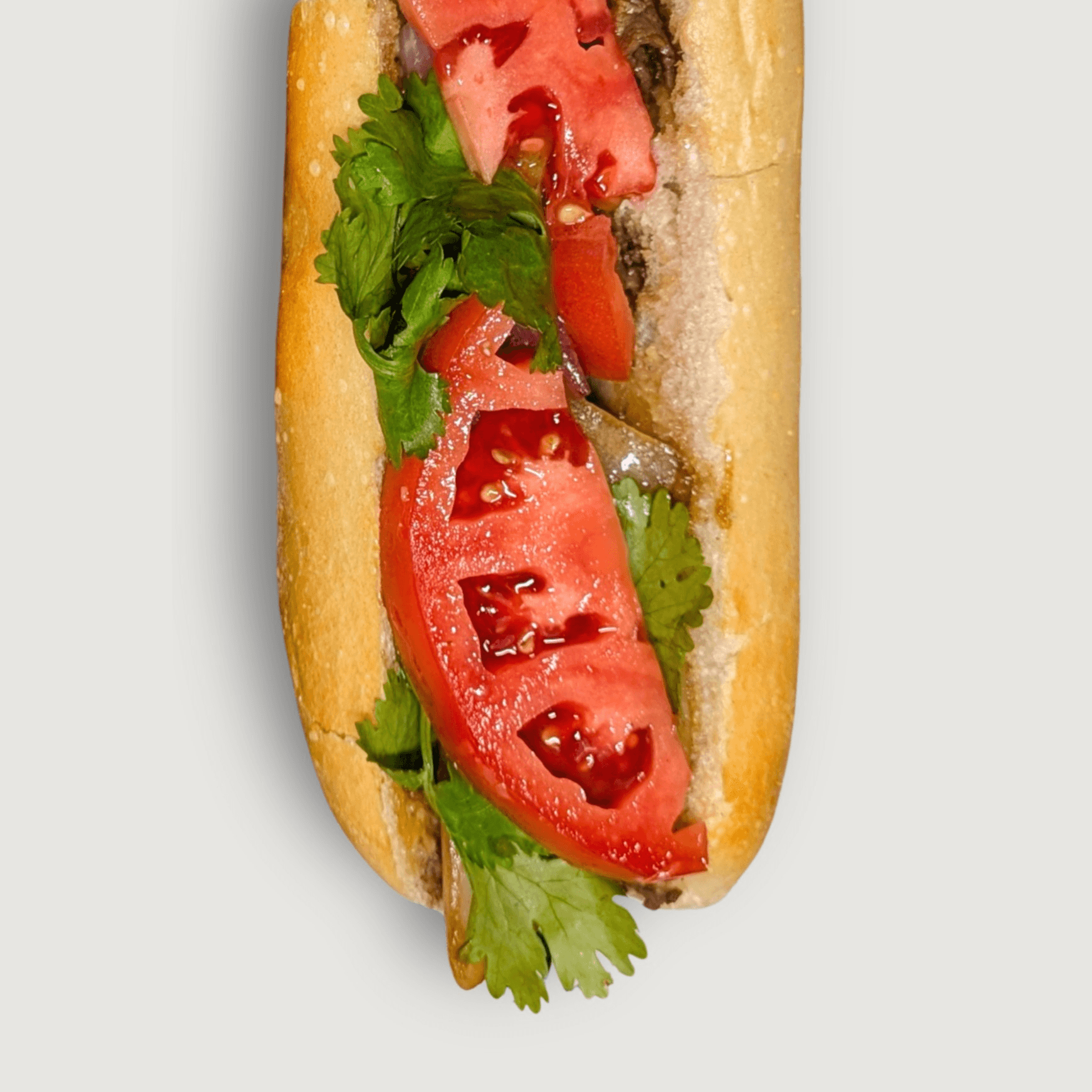 Spicy Steak Banh Mi.