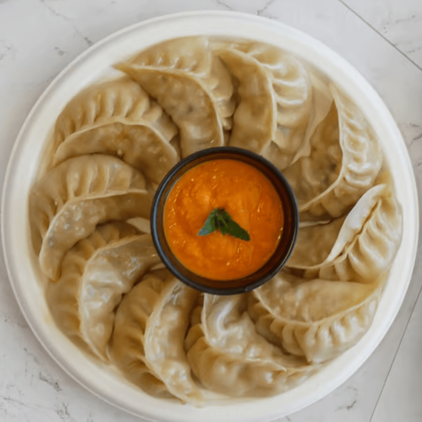 Taste Authentic  MOMOS Here