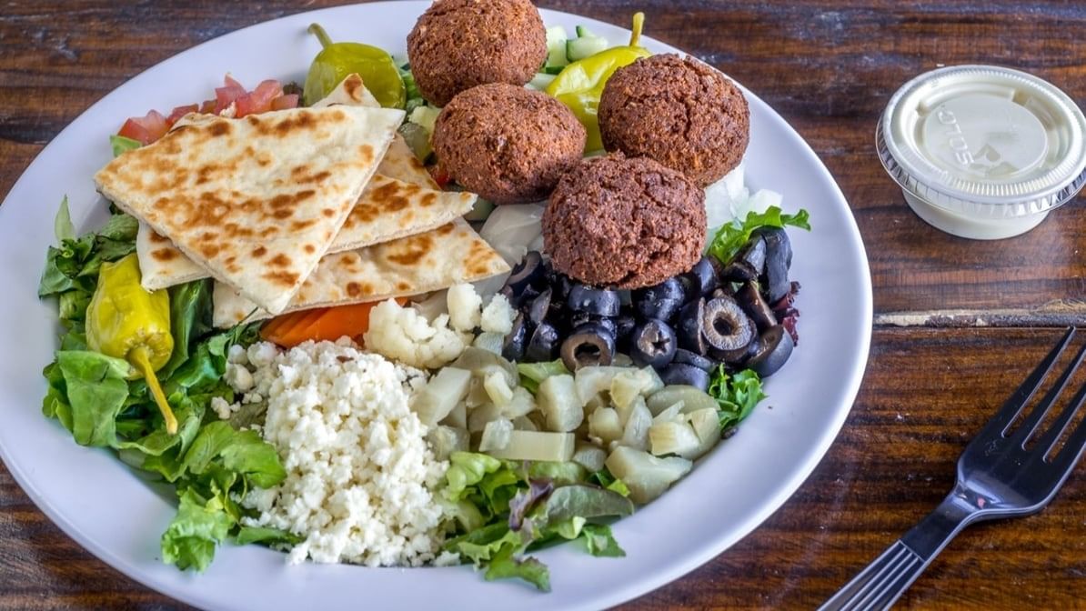 Falafel Salad.