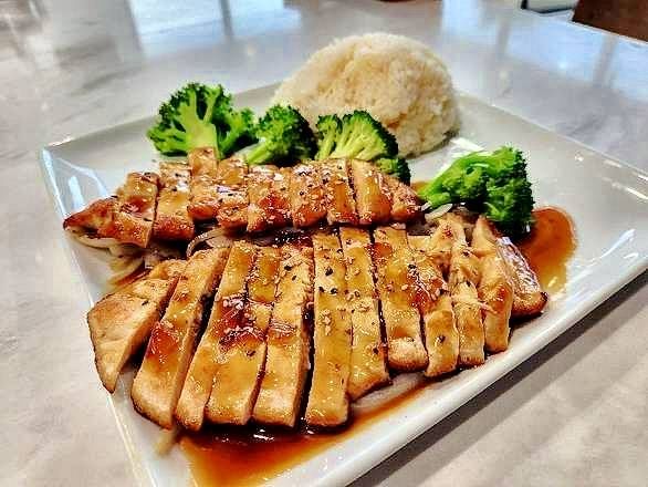 Teriyaki chicken.