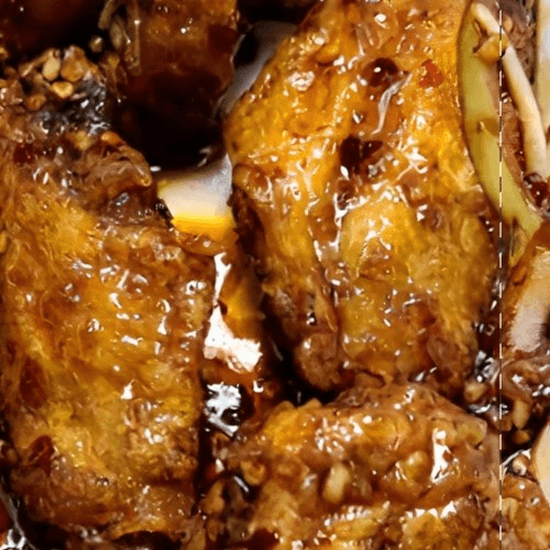 Spicy Hot wings 6 pcs.