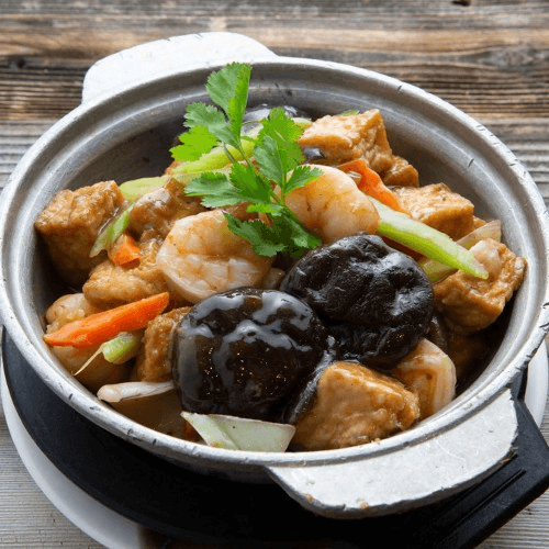 H02 Tofu Hot Pot Seafood 海鮮豆腐煲.