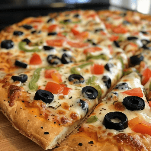 Veggie Thin Crust Pizza